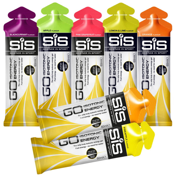 SiS Mixed Go Isotonic energiniai geliai | 7 x 60ml