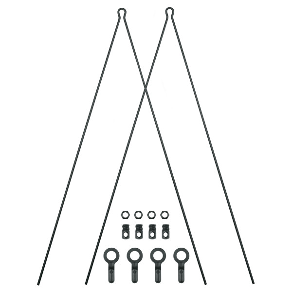 SKS Bluemels Basic / Stripes 26"-28" galinio purvasaugio tvirtinimo komplektas