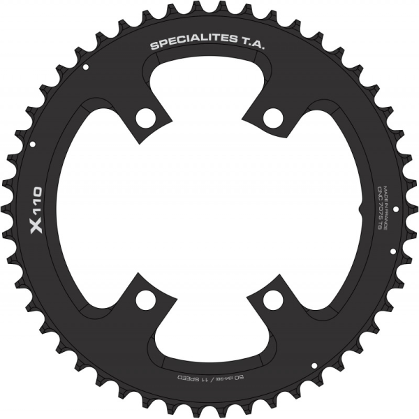 Specialites TA X110 Chainring | 110 BCD | 2x11-speed
