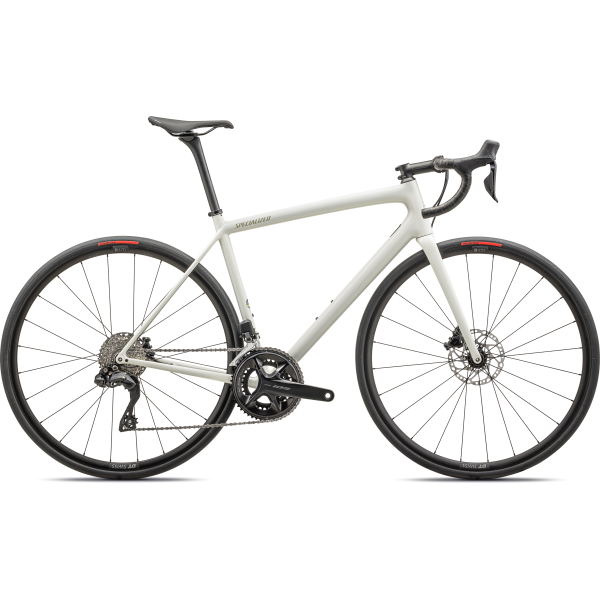 Specialized Aethos Comp - Shimano 105 Di2 Road bike | Gloss Dune White Spruce