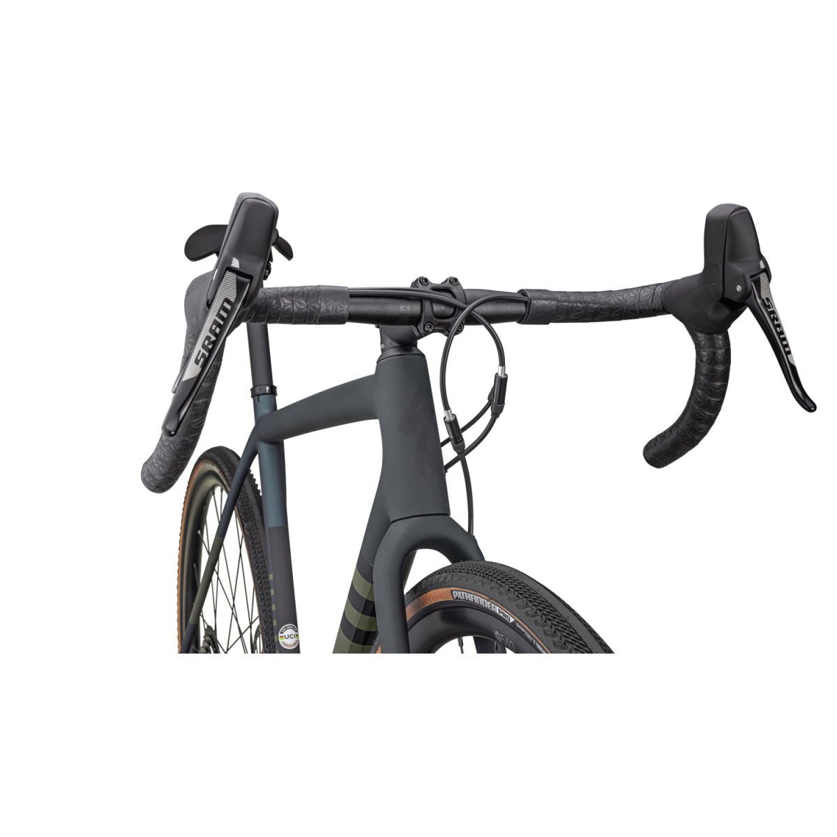 Specialized Crux Comp Gravel dviratis / Satin Forest Green