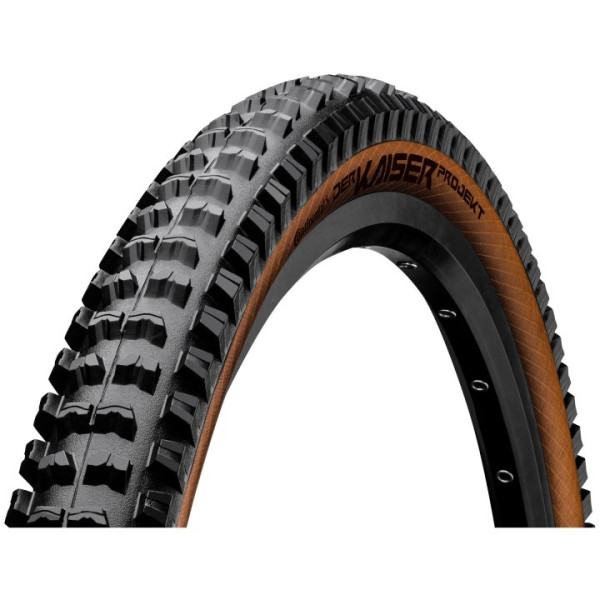 Continental Der Kaiser Project ProTection Apex 27.5" TL-Ready Folding Tire | Black - Amber