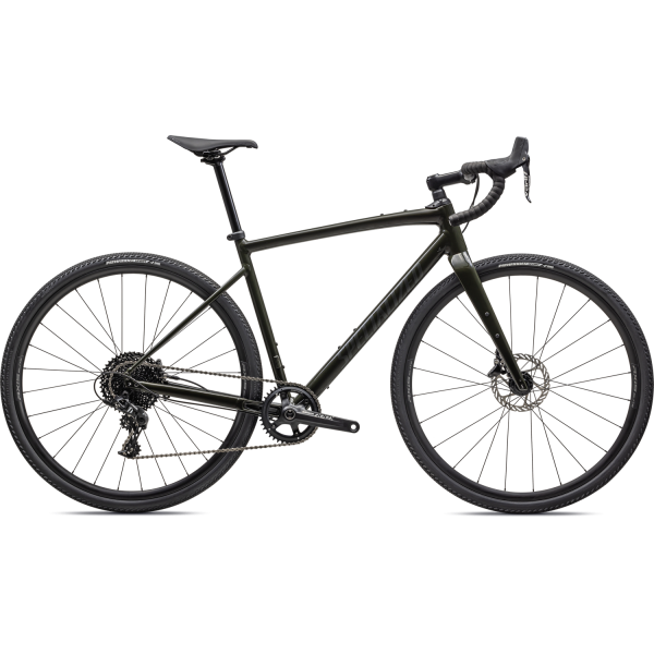 Specialized Diverge Comp E5 Gravel dviratis / Gloss Dark Moss Green