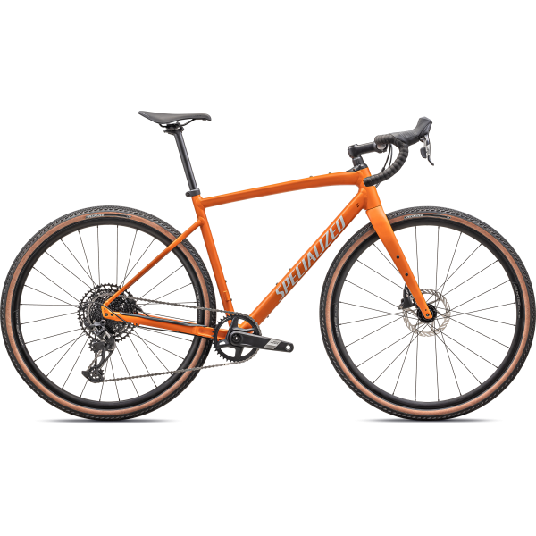 Specialized Diverge Comp E5 Gravel dviratis / Satin Amber Glow