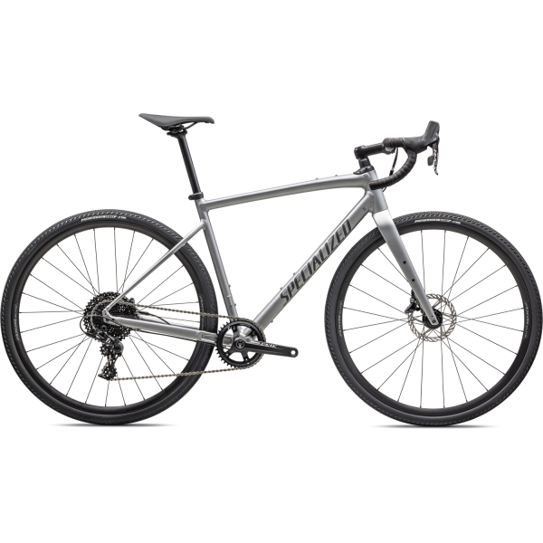 Specialized Diverge Comp E5 Gravel dviratis / Satin Silver Dust