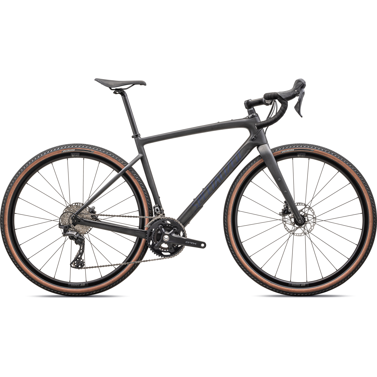 Specialized Diverge Sport Carbon Gravel dviratis / Satin Carbon - Blue Onyx