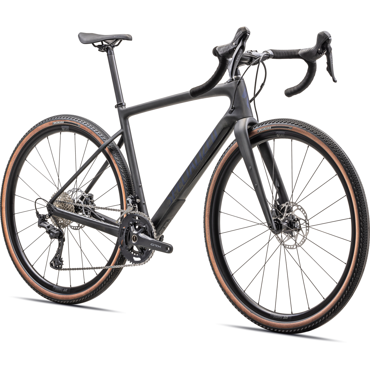 Specialized Diverge Sport Carbon Gravel dviratis / Satin Carbon - Blue Onyx