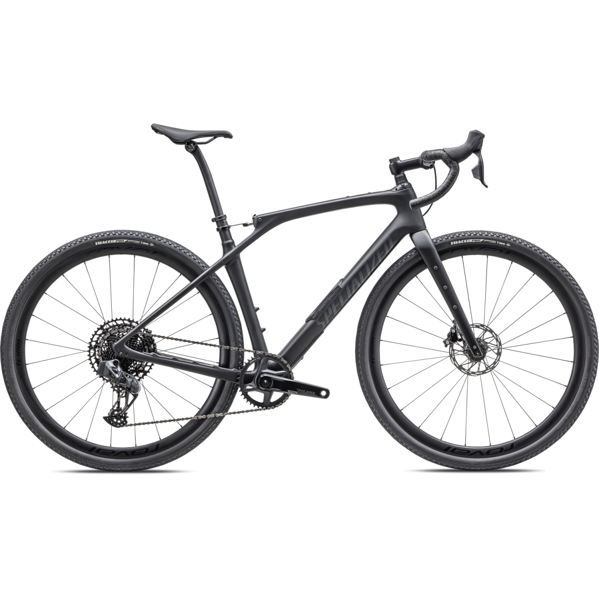 Specialized Diverge STR Expert Gravel dviratis / Satin Black - Diamond Dust