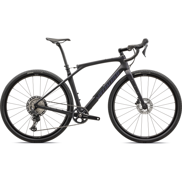 Specialized Diverge STR Comp Gravel dviratis / Satin Metallic Midnight Shadow