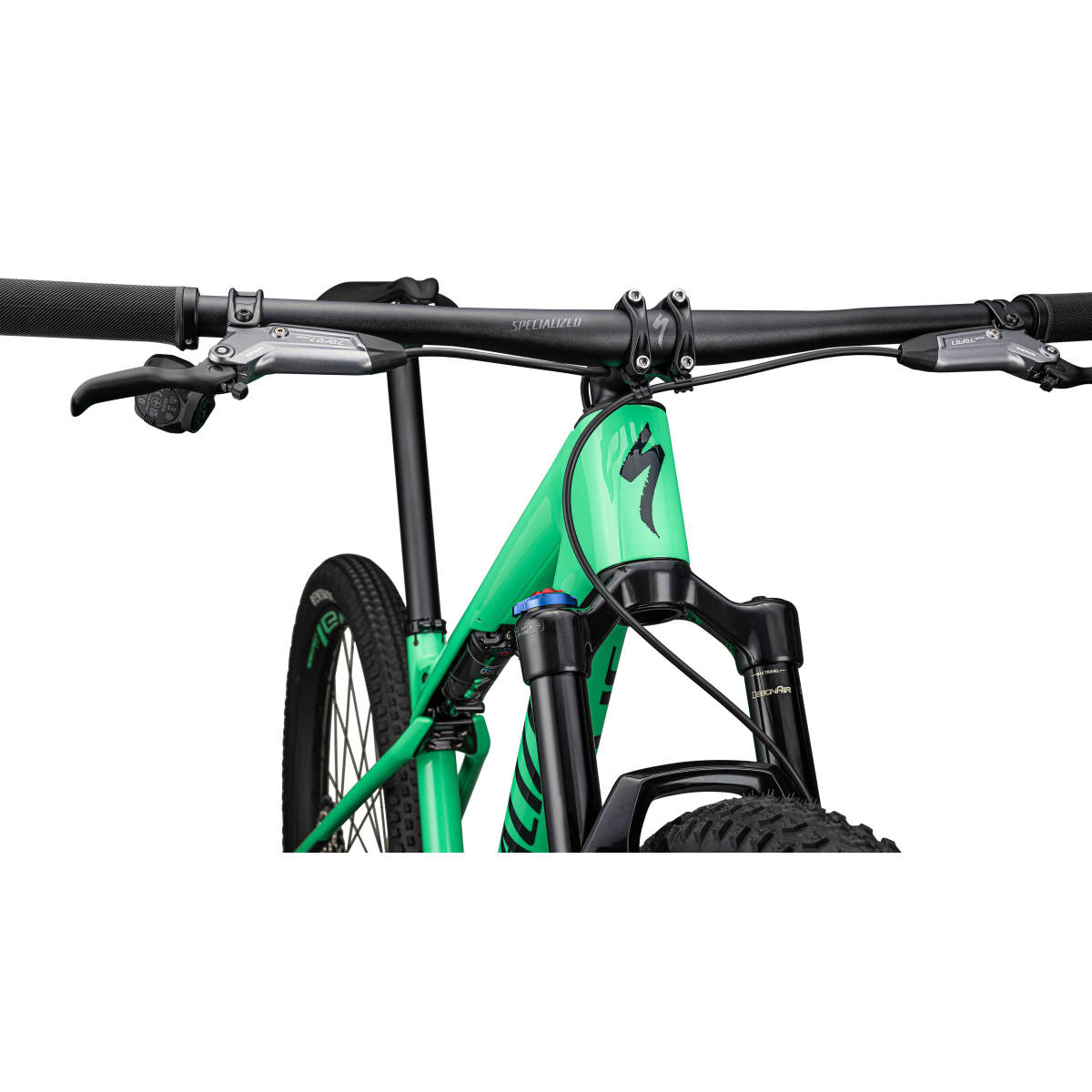 Specialized Epic World Cup Expert kalnų dviratis / Gloss Electric Green - Forest Green Pearl