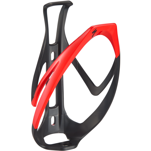 Specialized Rib II Bottle Cage | Matte Black - Flo Red