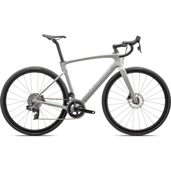 Specialized Roubaix SL8 Expert Road bike | Dove Grey - Chameleon Lapis