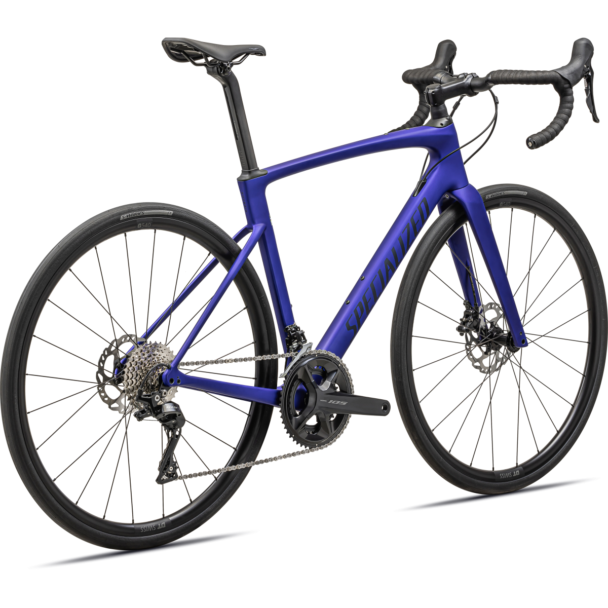 Specialized Roubaix SL8 Sport 105 plento dviratis / Metallic Sapphire - Blue Onyx