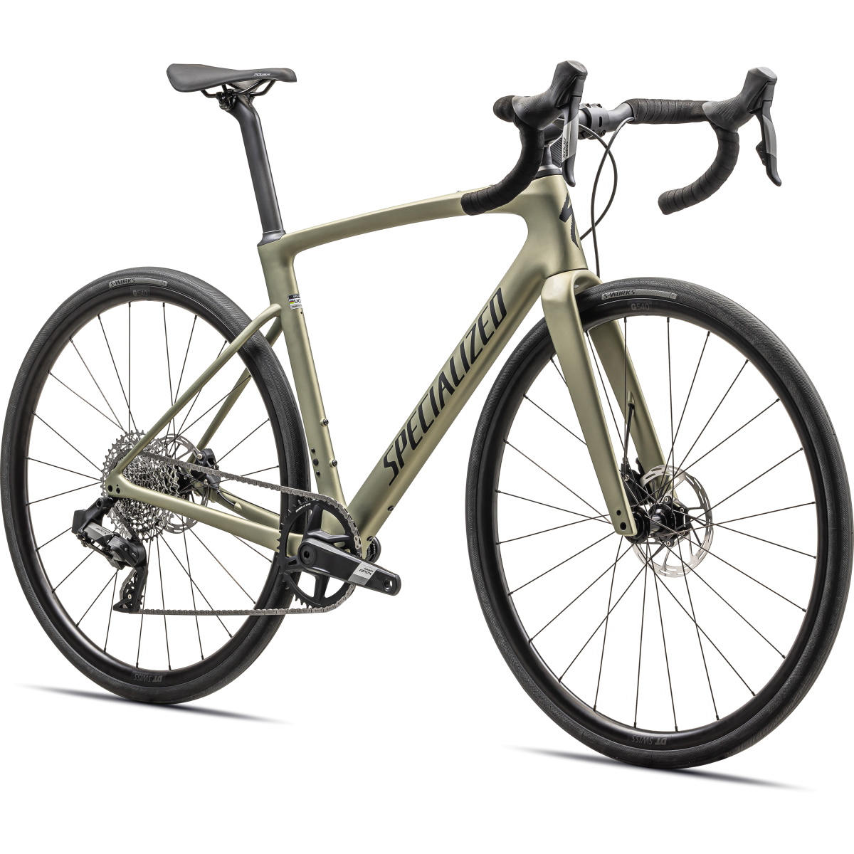 Specialized Roubaix SL8 Sport Apex plento dviratis / Metallic Spruce - Forest Green