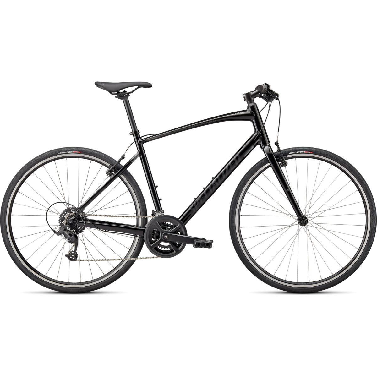 Specialized Sirrus 1.0 fitness dviratis / Gloss Black