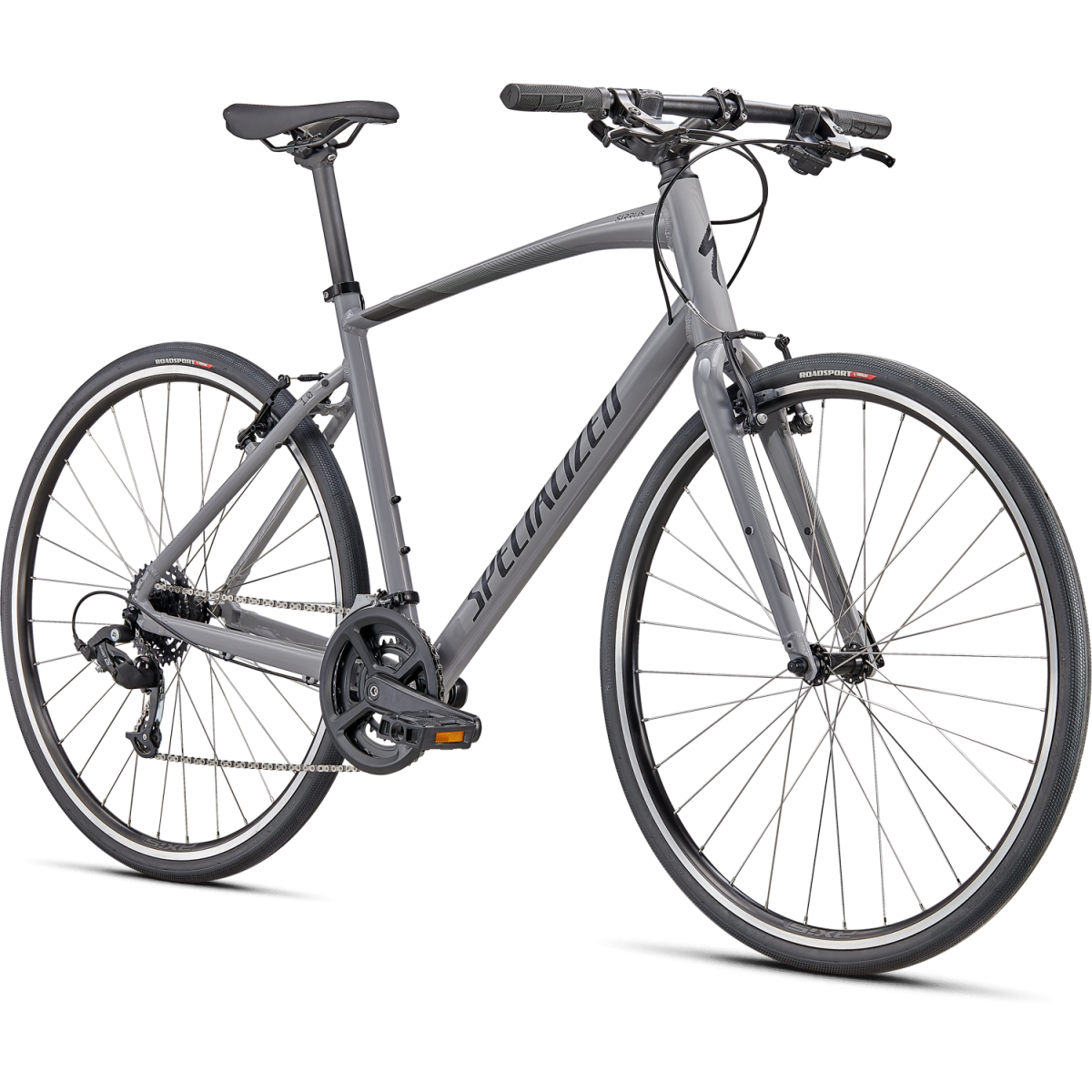 Specialized Sirrus 1.0 fitness dviratis / Gloss Cool Grey