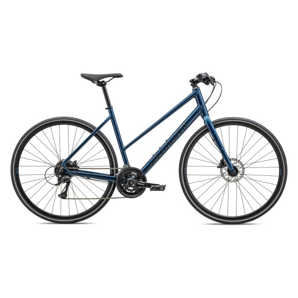 Specialized Sirrus 2.0 Step-Through fitness dviratis | Gloss Mystic Blue Metallic
