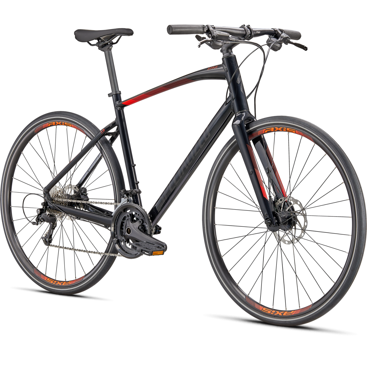 Specialized Sirrus 3.0 fitness dviratis / Gloss Cast Black