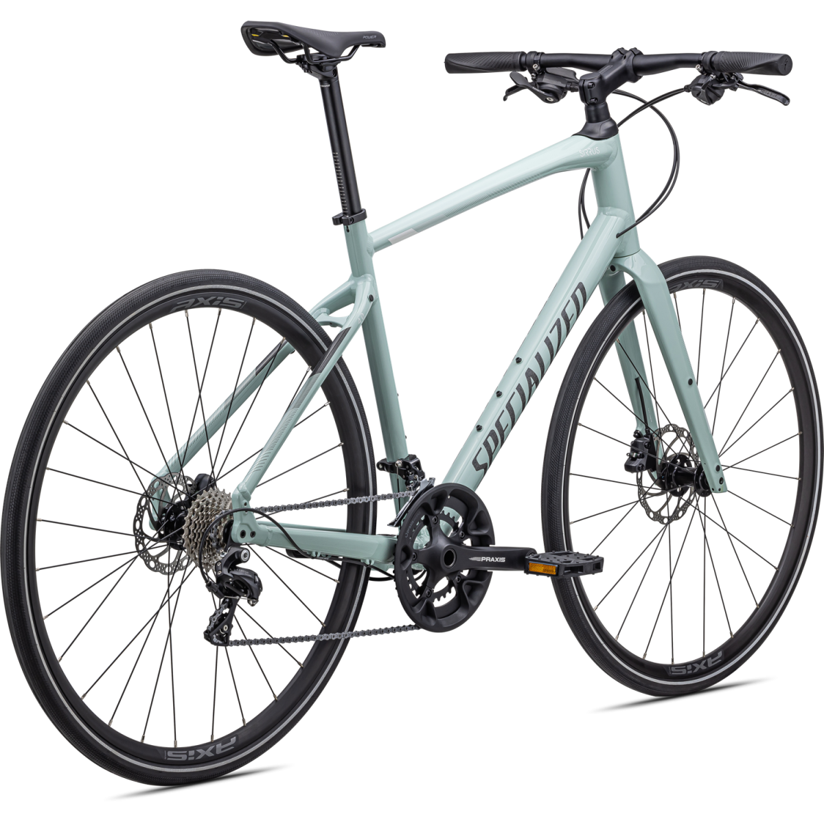 Specialized Sirrus 4.0 fitness dviratis / Gloss White Sage