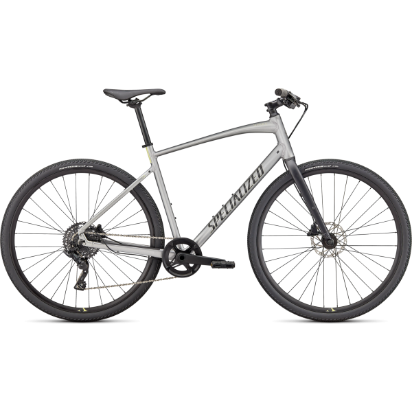 Specialized Sirrus X 3.0 fitness dviratis / Gloss Flake Silver