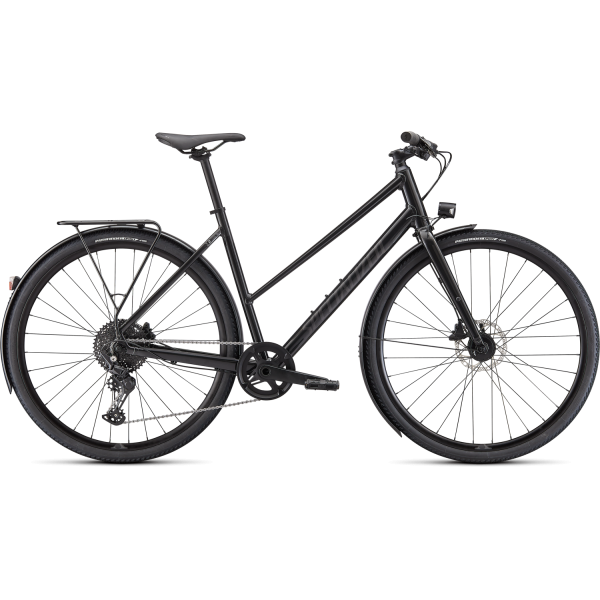 Specialized Sirrus X 3.0 Step-Through EQ fitness dviratis | Gloss Nearly Black