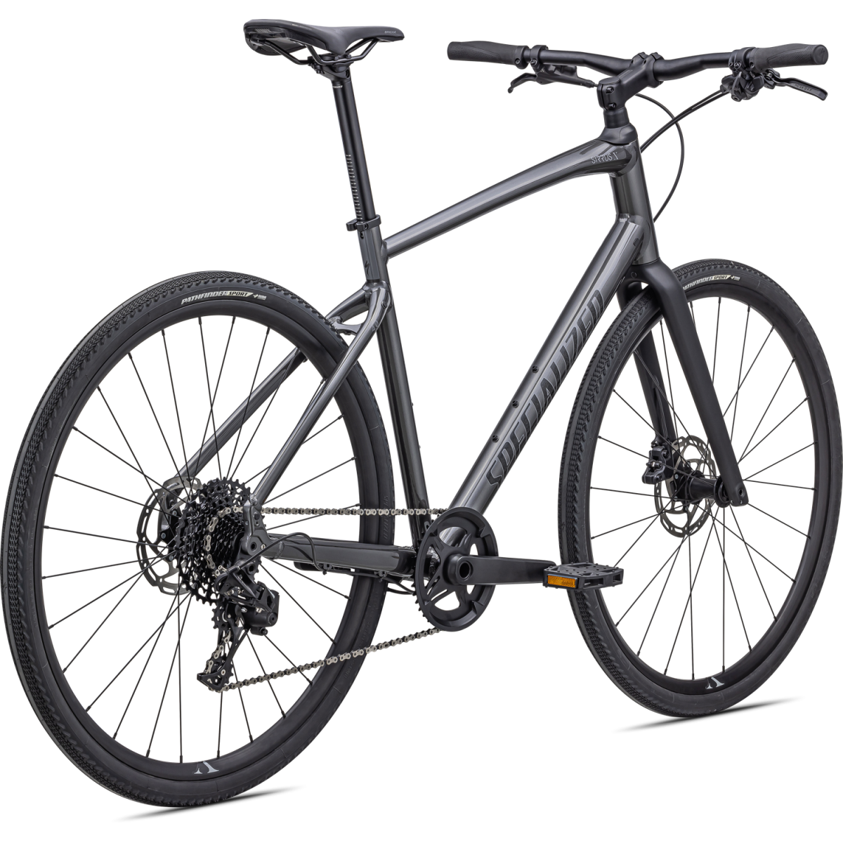 Specialized Sirrus X 4.0 fitness dviratis / Gloss Smoke