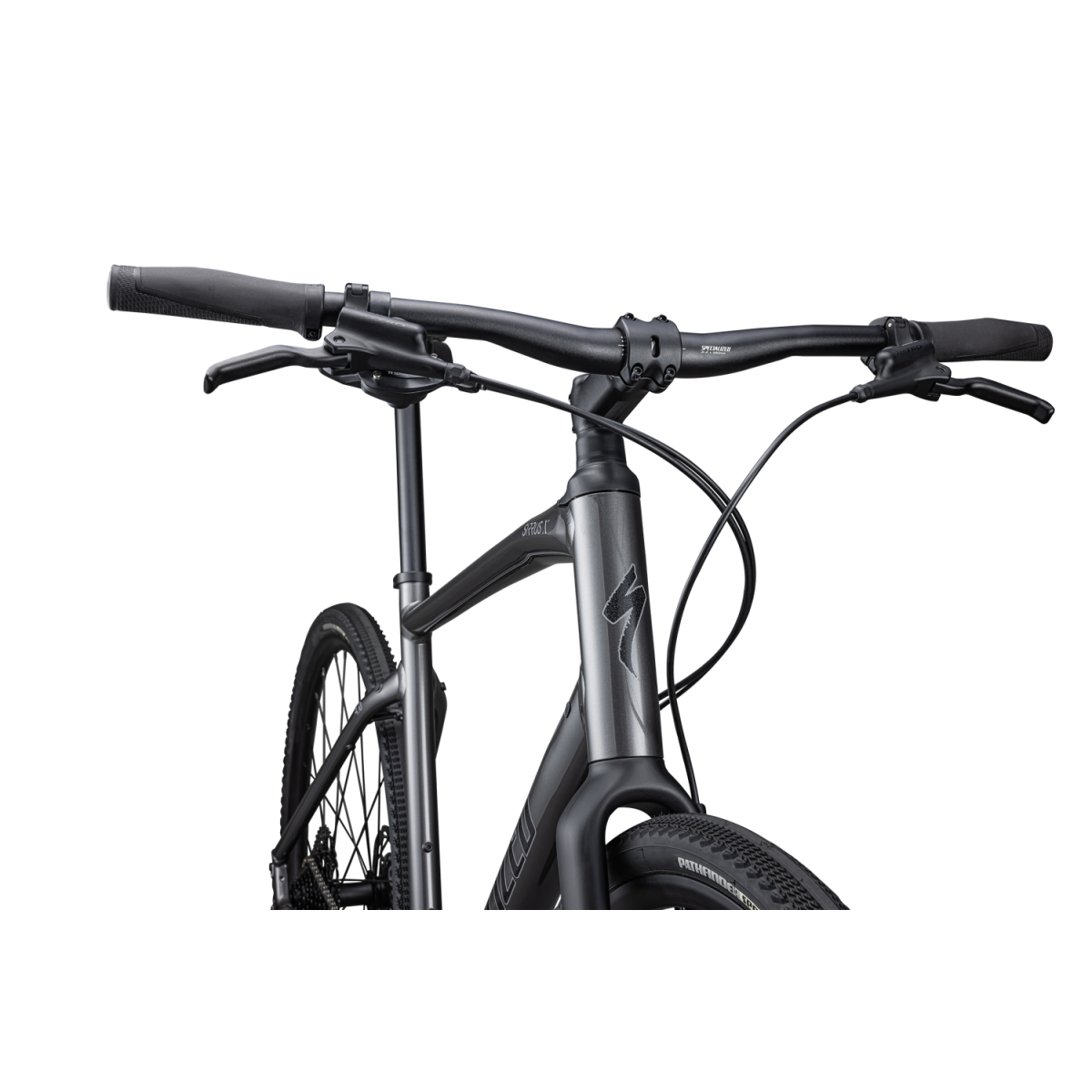Specialized Sirrus X 4.0 fitness dviratis / Gloss Smoke