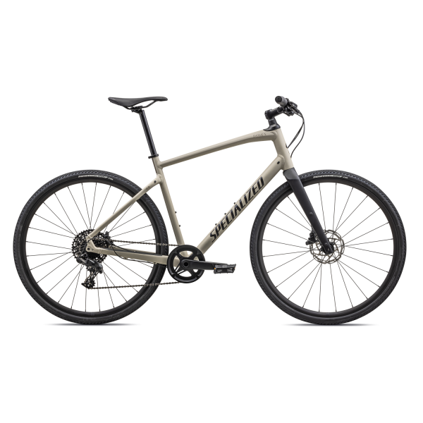 Specialized Sirrus X 4.0 fitness dviratis | Gloss White Mountains - Taupe