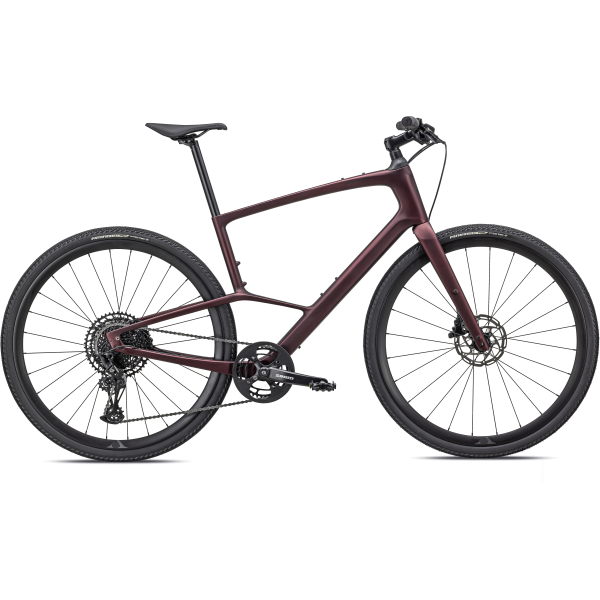 Specialized Sirrus X 5.0 fitness dviratis / Satin Red Tint