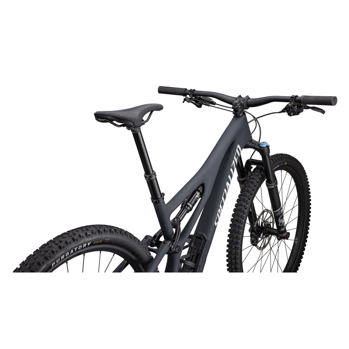 Specialized Stumpjumper Comp kalnų dviratis / Satin Dark Navy - Dove Grey