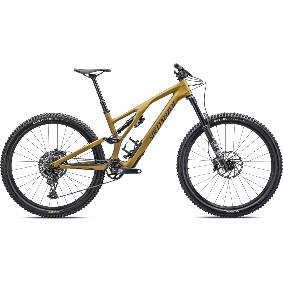 Specialized Stumpjumper Evo Comp kalnų dviratis / Satin Harvest Gold - Midnight Shadow