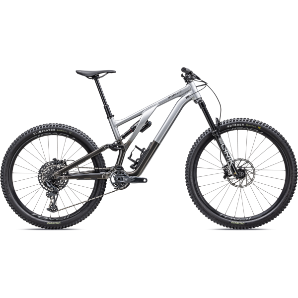 Specialized Stumpjumper Evo Elite Alloy kalnų dviratis | Gloss Silver Dust - Black Tint