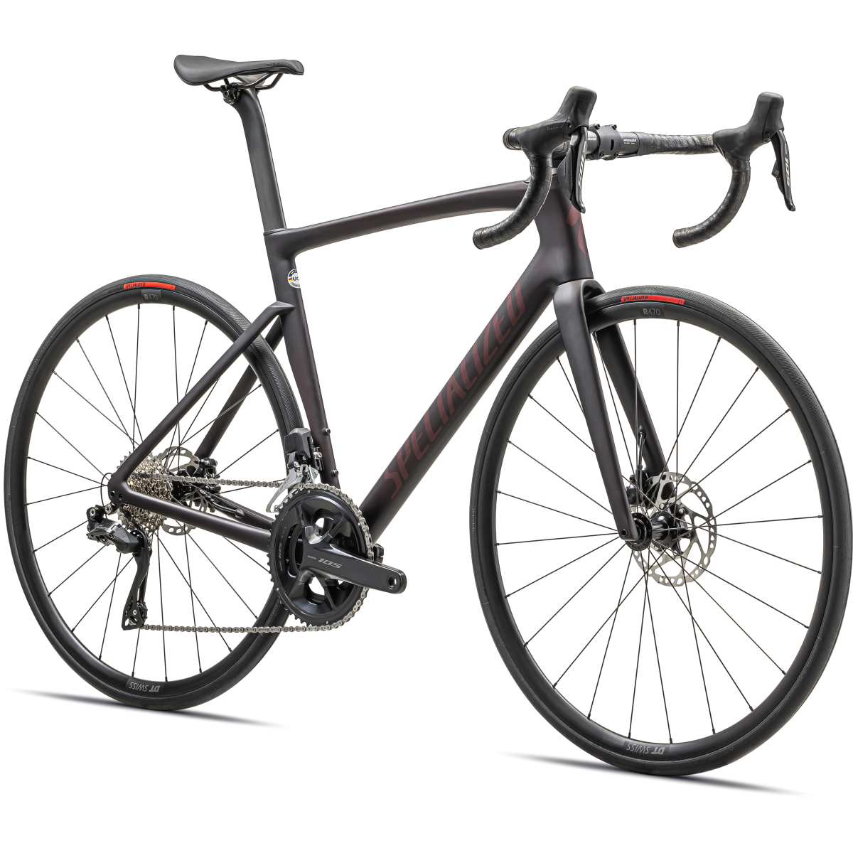Specialized Tarmac SL7 Comp plento dviratis / Satin Red Tint Over Carbon