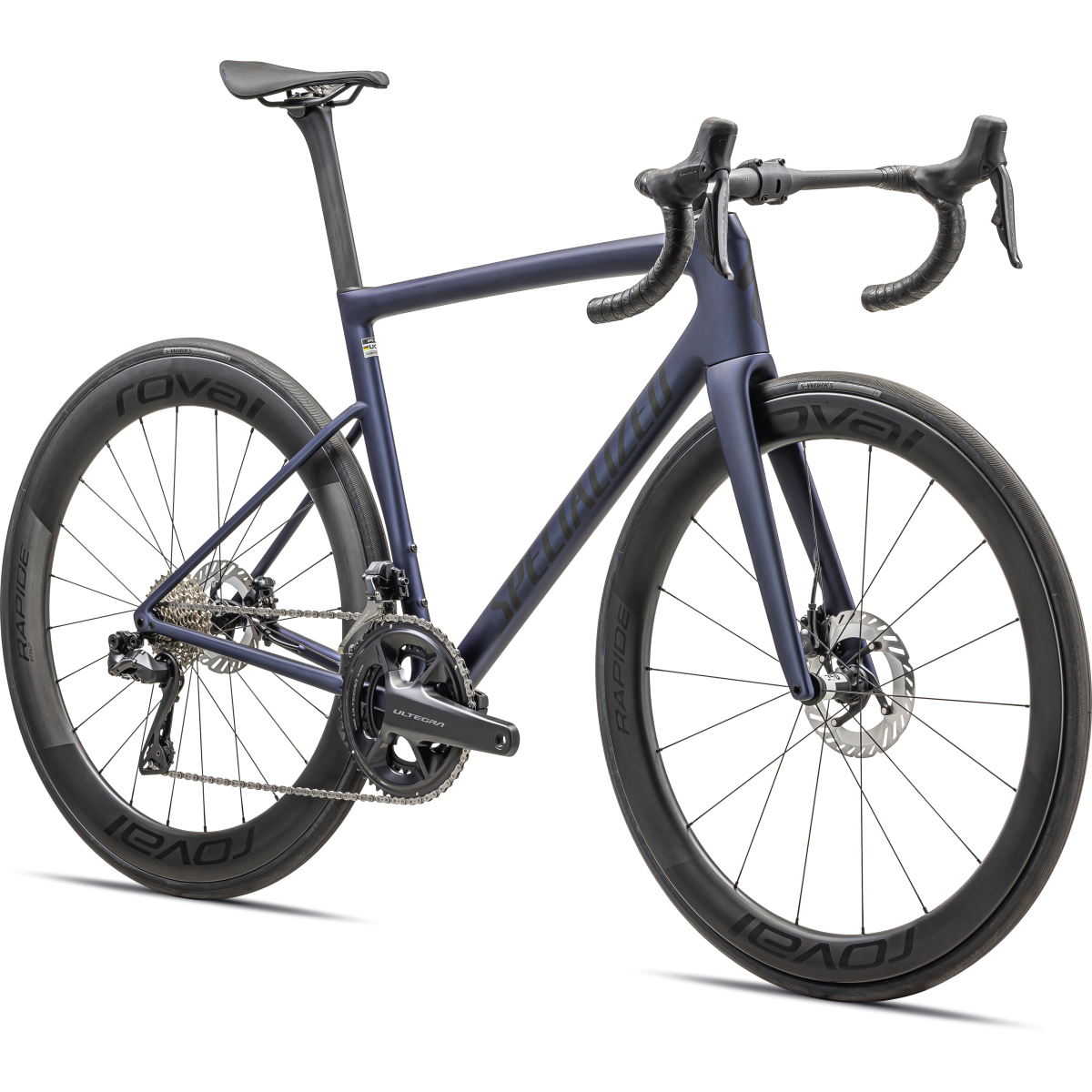 Specialized Tarmac SL8 Pro - Shimano Ultegra Di2 plento dviratis / Satin Blue Onyx - Black
