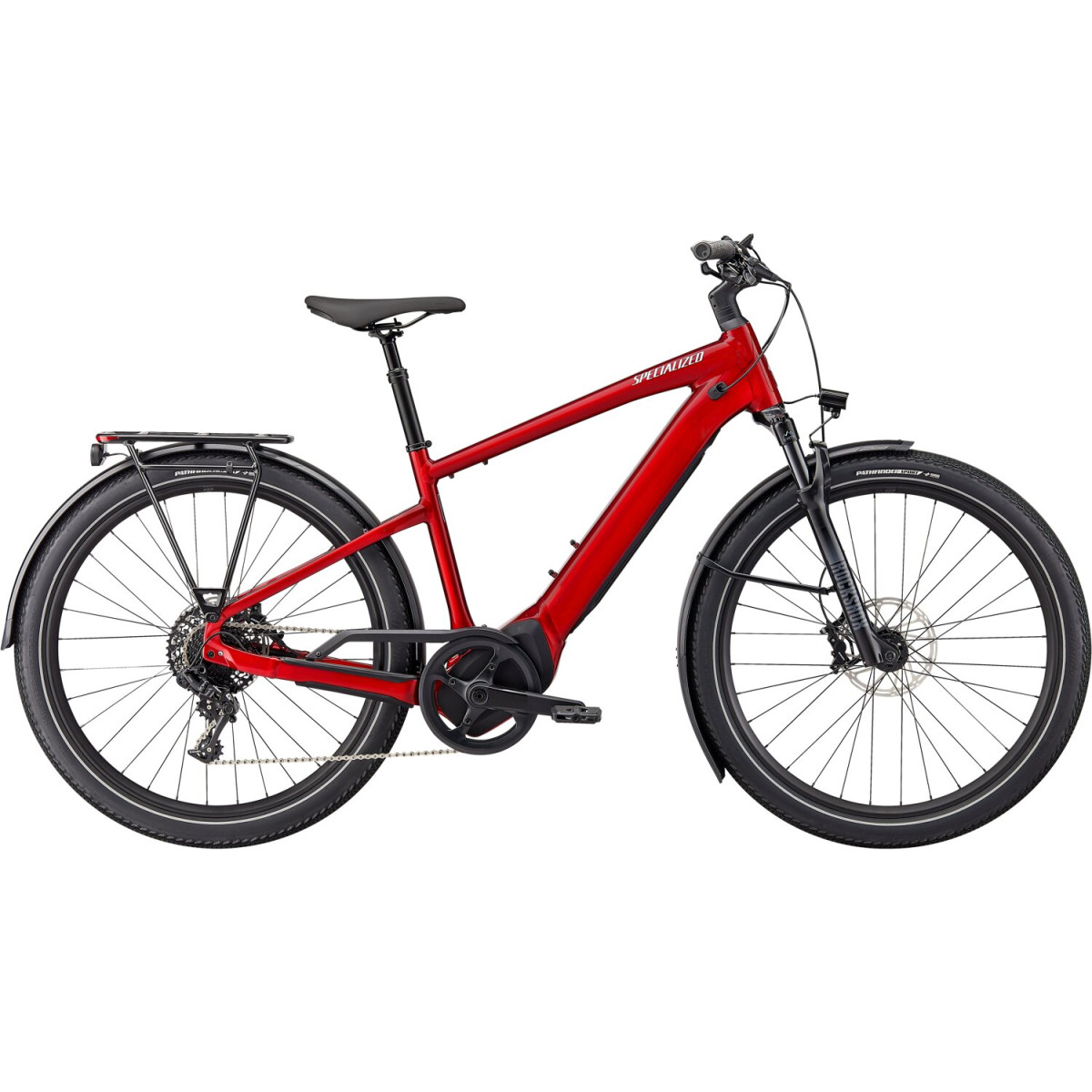 Specialized Turbo Vado 5.0 elektrinis dviratis | Red Tint Specialized Turbo Vado 5.0 elektrinis dviratis | Red Tint