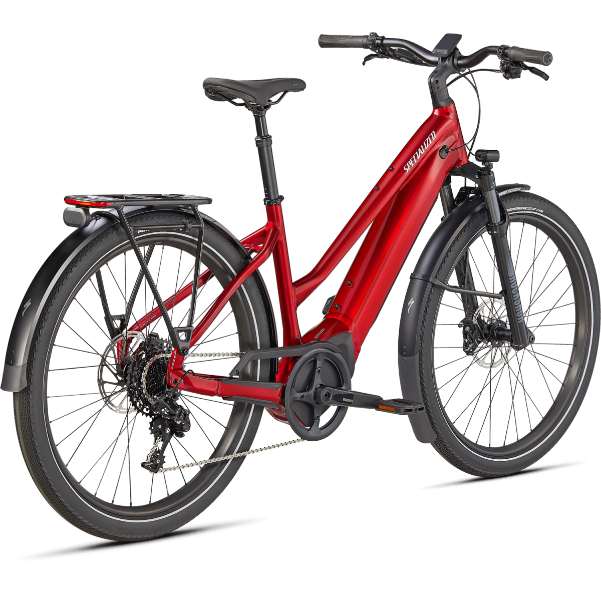 Specialized Turbo Vado 5.0 Step-Through elektrinis dviratis / Red Tint