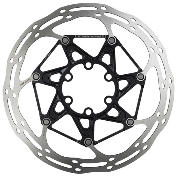 SRAM CenterLine X Rounded Disc Rotor | Steel Bolts