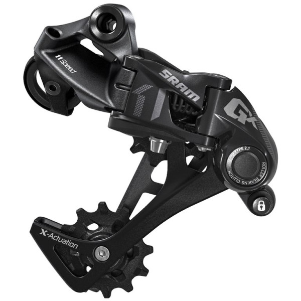 SRAM GX galinis pavarų perjungėjas - Long Cage, 1x11 pavarų / Black