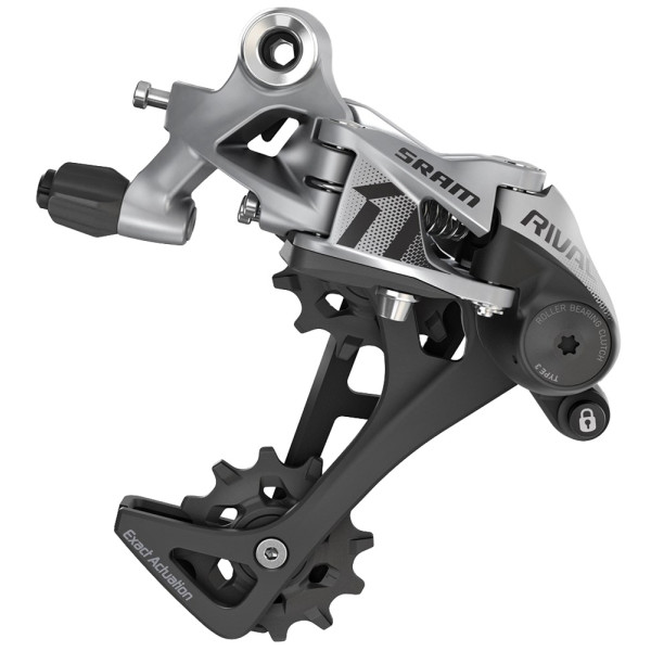 Sram Rival 1 galinis pavarų perjungėjas - Long Cage, 11 pavarų