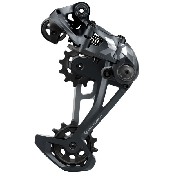 SRAM X01 Eagle galinis pavarų perjungėjas | 12 pavarų | Black