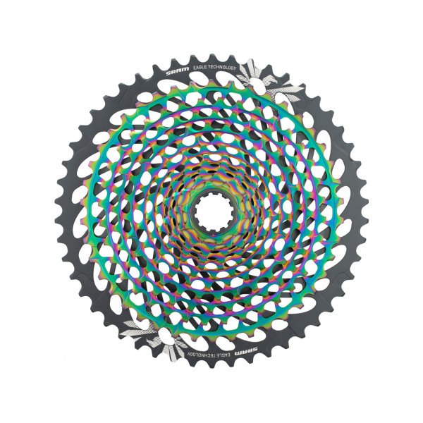 SRAM XG-1299 Eagle Cassette, 12-speed | Rainbow