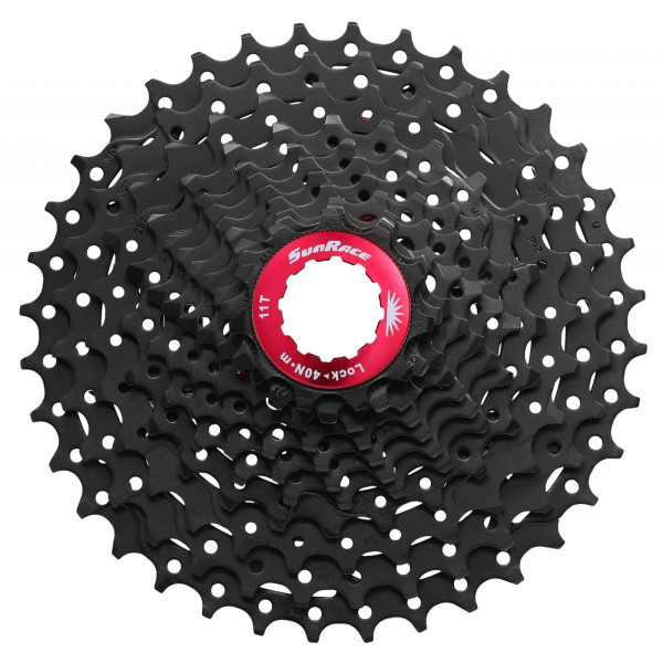 SunRace CSRX1 Cassette, 11-speed | Black