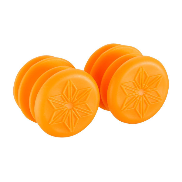 Supacaz Endz Plugs | Neon Orange