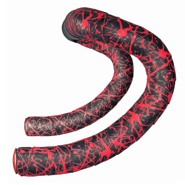 Supacaz Super Sticky Kush vairo juosta | Splat - Neaon Red