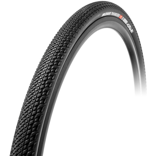 TUFO Gravel Thundero TR 28" sulankstoma padanga | Black