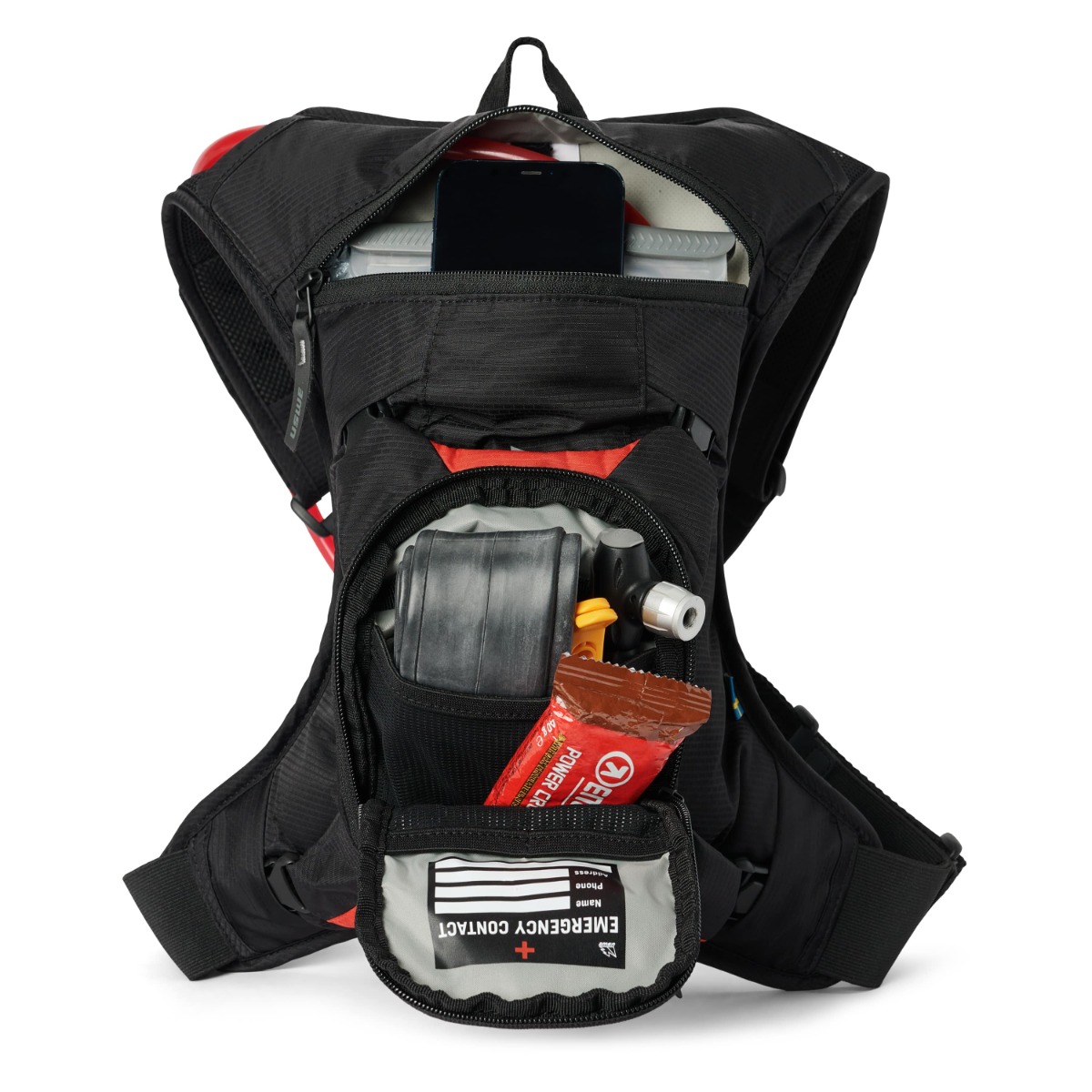 USWE MTB HYDRO kuprinė | 3L | Black - Red USWE MTB HYDRO kuprinė | 3L | Black - Red