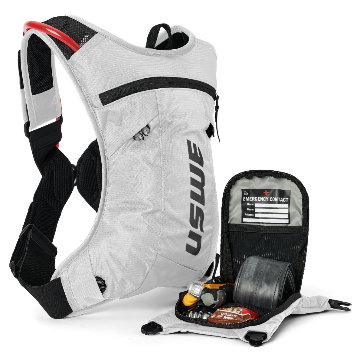 USWE MTB HYDRO kuprinė | 3L | White USWE MTB HYDRO kuprinė | 3L | White