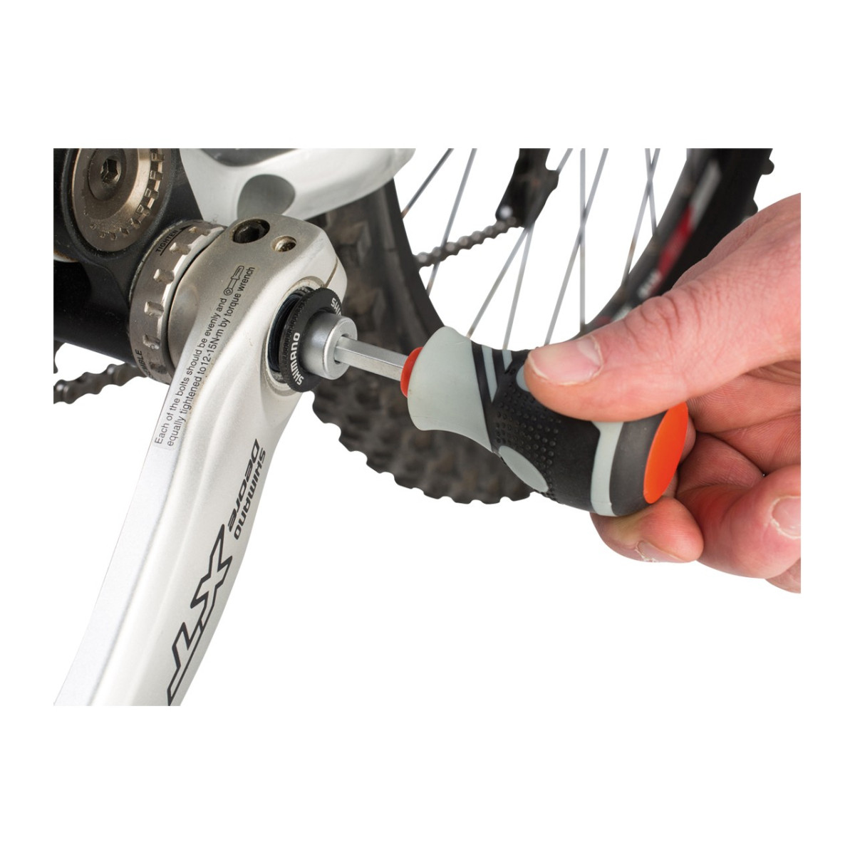 VAR atsuktuvas Shimano Hollowtech II švaistiklio montavimui VAR atsuktuvas Shimano Hollowtech II švaistiklio montavimui