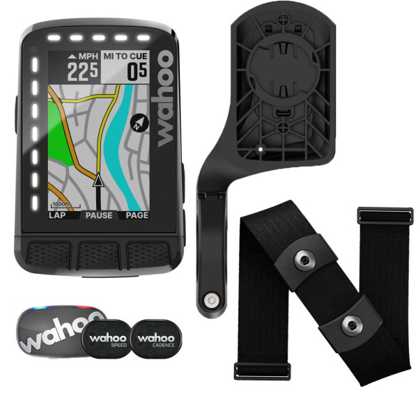 Wahoo ELEMNT Roam v2 GPS Bike Computer Bundle