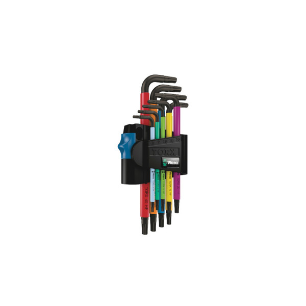 Wera 967/9 TX Multicolour HF 1 L formos raktų rinkinys | 9 dalių